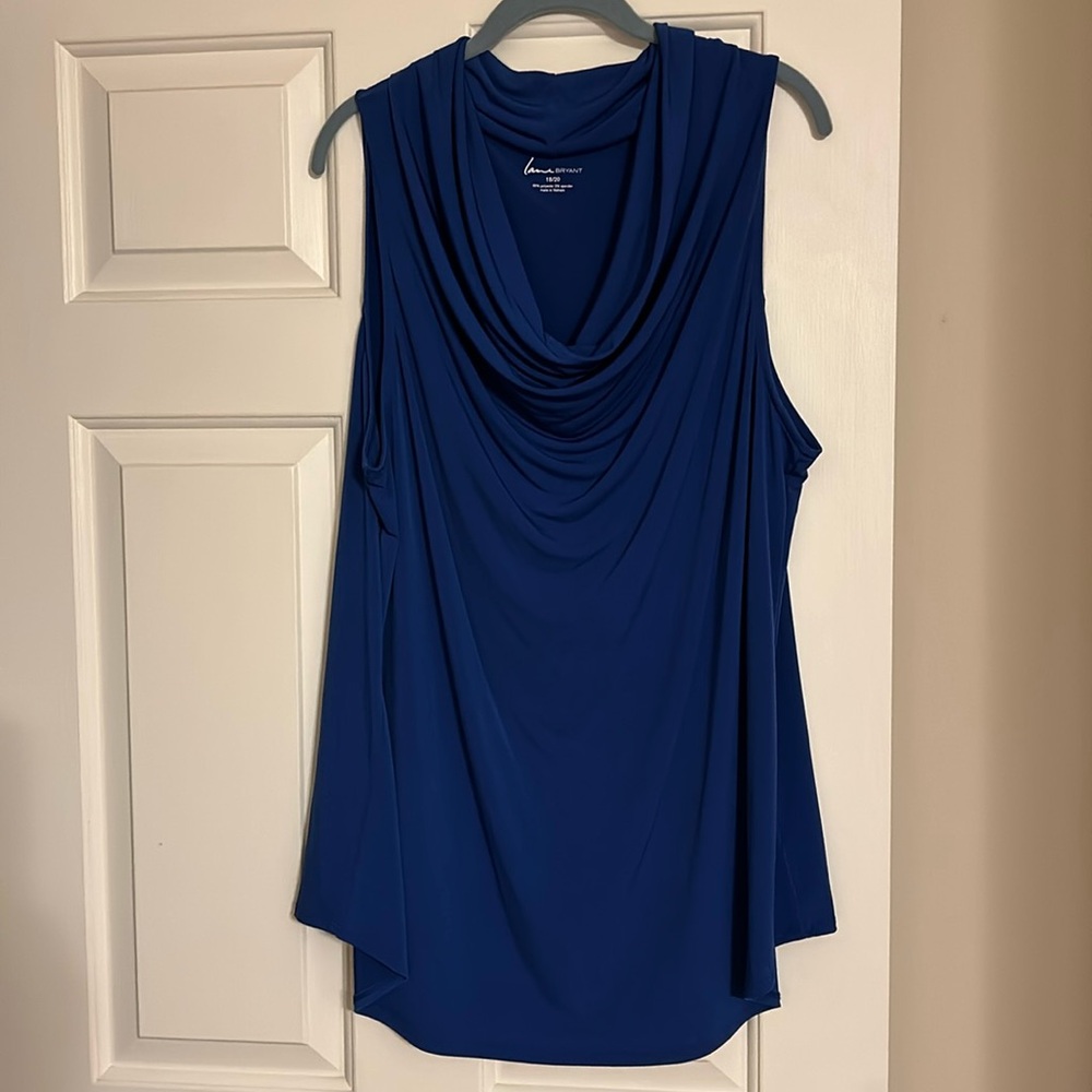 Sleeveless cowl neck blouse - 18/20